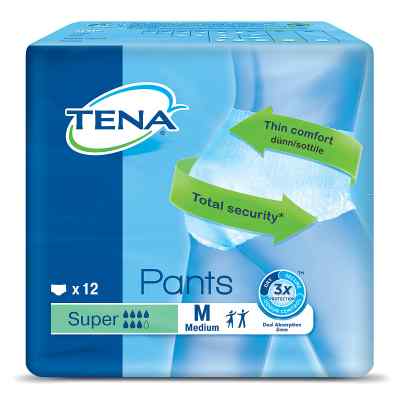 Tena Pants Super medium Confiofit Einweghose 12 stk von Essity Germany GmbH PZN 09703602
