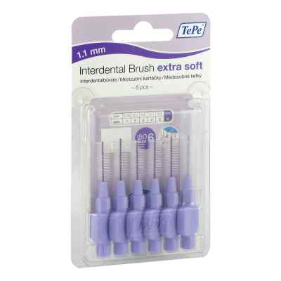 Tepe Interdentalbürste x-weich 1,1mm 6 stk von TePe D-A-CH GmbH PZN 09724892