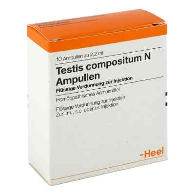 Testis Compositum N Ampullen 10 stk von Biologische Heilmittel Heel GmbH PZN 01676082