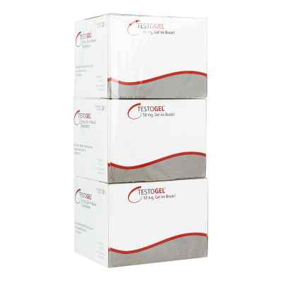 Testogel 50 mg Gel im Beutel 3X30 stk von Besins Healthcare Germany GmbH PZN 00940855