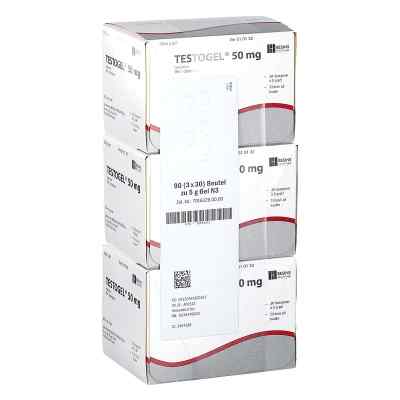Testogel 50 Mg Transdermales Gel Im Beutel 3X30 stk von EMRA-MED Arzneimittel GmbH PZN 19182015