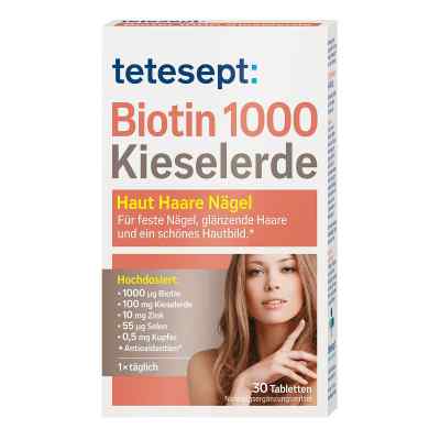 Tetesept Biotin 1000 + Kieselerde Filmtabletten 30 stk von Merz Consumer Care GmbH PZN 13166713