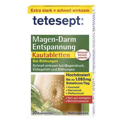 Tetesept Magen-Darm Entspannung Kautabletten