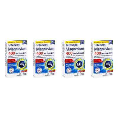 Tetesept Magnesium 400 Hochdosiert Tabletten 4x30 stk von Merz Consumer Care GmbH PZN 08104860