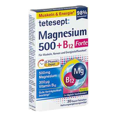 Tetesept Magnesium 500+b12 300 Μg Tabletten