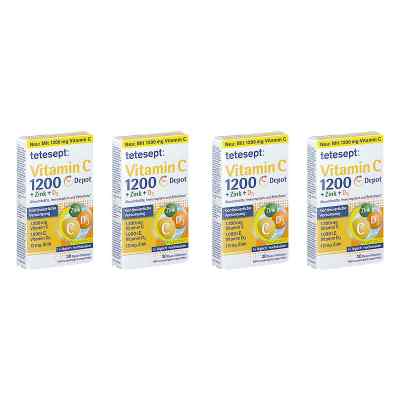 Tetesept Vitamin C 1.200mg + Zink+D3 Depot Tabletten 4x30 stk von Merz Consumer Care GmbH PZN 08104856
