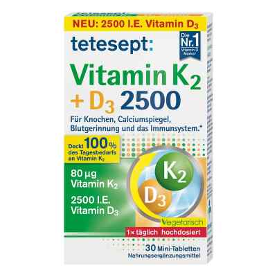 Tetesept Vitamin K2+D3 2500 Tabletten