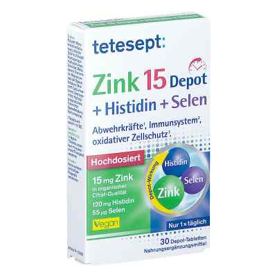 Tetesept Zink 15 Depot + Histidin + Selen 