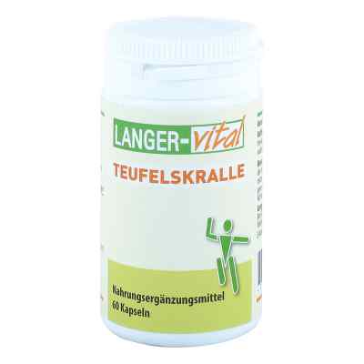 Teufelskralle 250 mg+Vitamin C+zink+selen Kapseln 60 stk von Langer vital GmbH PZN 08924011