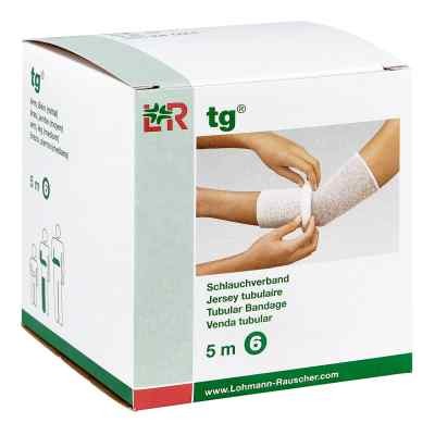 Tg Schlauchverband weiss 5 m Größe 6 24024 1 stk von 1001 Artikel Medical GmbH PZN 05893758