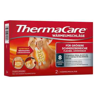 ThermaCare Wärmeumschläge für größere Schmerzbereiche - flexibel 2 stk von Angelini Pharma Deutschland GmbH PZN 11851913