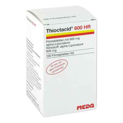 Thioctacid 600 HR 100 stk von MEDA Pharma GmbH & Co.KG PZN 08591294