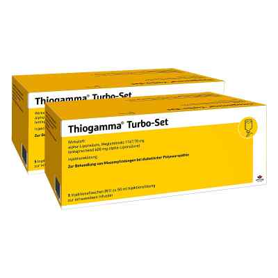 Thiogamma Turbo Set Injektionsflaschen