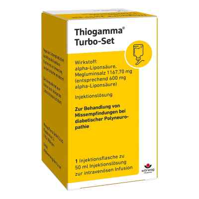 Thiogamma Turbo Set Pur Injektionsflaschen 50 ml von Wörwag Pharma GmbH & Co. KG PZN 03645849