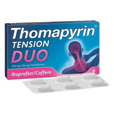 Thomapyrin TENSION DUO 400mg/100mg mit Coffein & Ibuprofen