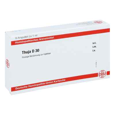 Thuja D30 Ampullen 8X1 ml von DHU-Arzneimittel GmbH & Co. KG PZN 11708682