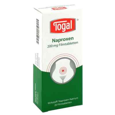 Togal Naproxen 200mg 20 stk von Kyberg Pharma Vertriebs GmbH PZN 07386712