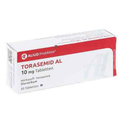 Torasemid Al 10 mg Tabletten 50 stk von ALIUD Pharma GmbH PZN 01562562