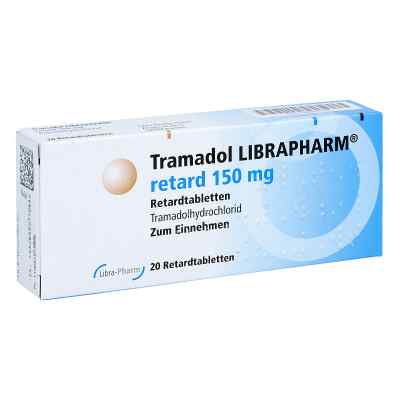Tramadol LIBRAPHARM retard 150mg 20 stk von Libra-Pharm GmbH PZN 06818138
