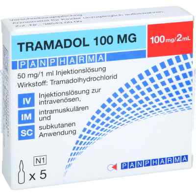 Tramadol Panpharma 100 mg/2 ml Injektionslösung 5X2 ml