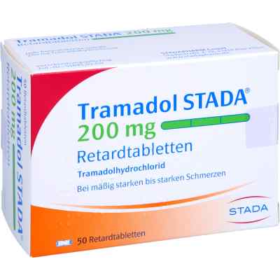 Tramadol STADA 200mg 50 stk von STADAPHARM GmbH PZN 02186670