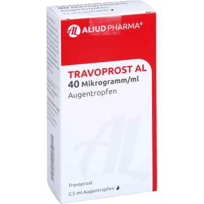 Travoprost Al 40 Mikrogramm/ml Augentropfen 2.5 ml von ALIUD Pharma GmbH PZN 12459732