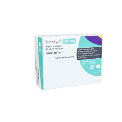 Tremfya 100 mg Injektionslösung in einem Fertigpen 2 stk von JANSSEN-CILAG GmbH PZN 14357355
