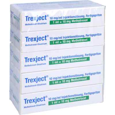 Trexject 10 mg 10 mg/ml iniecto -lsg.i.e.fertigspr. 5 stk