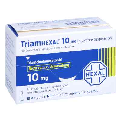 Triamhexal 10 Injektionssuspension 10X1 ml von Hexal AG PZN 06155873