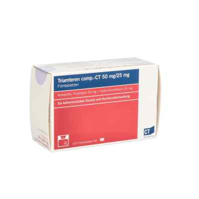 Triamteren compositus -CT 50 mg/25 mg Filmtabletten 100 stk von AbZ Pharma GmbH PZN 04199990