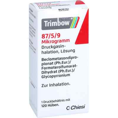 Trimbow 87 Μg/5 Μg/9 Μg 120 Hub Druckgasinhalation 1 stk von European Pharma B.V. PZN 18067447