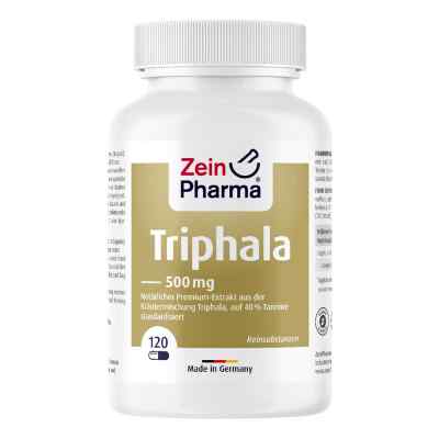 Triphala 500 Mg Kapseln 120 stk von Zein Pharma - Germany GmbH PZN 17923476