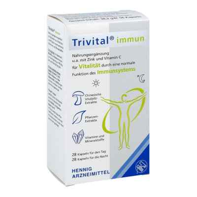 Trivital immun Kapseln 56 stk von Hennig Arzneimittel GmbH & Co. K PZN 13897859