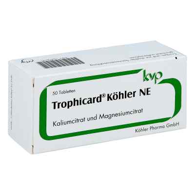 Trophicard Köhler Ne Tabletten 50 stk von Köhler Pharma GmbH PZN 10418781