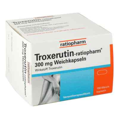 Troxerutin-ratiopharm 300mg 100 stk von ratiopharm GmbH PZN 03574109