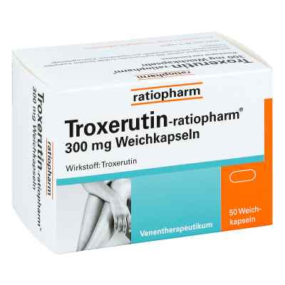 Troxerutin-ratiopharm 300mg 50 stk von ratiopharm GmbH PZN 01675504
