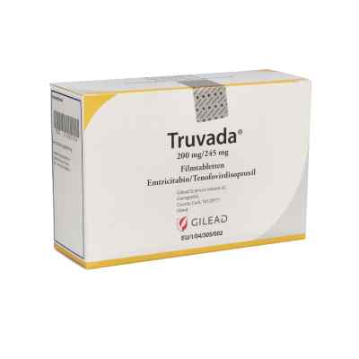 Truvada 200mg/245mg 3X30 stk von Gilead Sciences GmbH PZN 01380424
