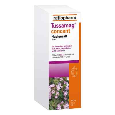 Tussamag Concent Hustensaft 30,2 G/100 Ml Sirup 100 ml von ratiopharm GmbH PZN 18106667