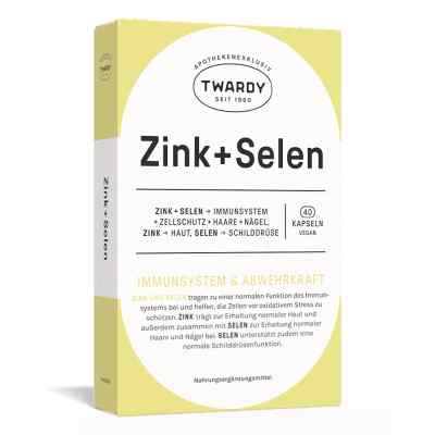 Twardy Zink + Selen Kapseln vegan