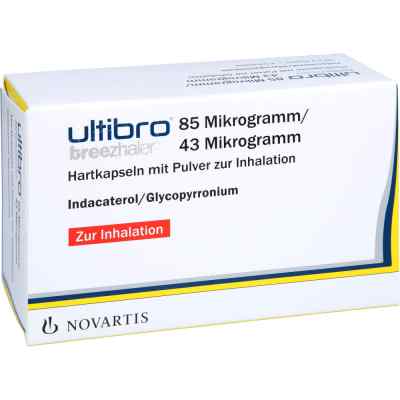 Ultibro Breezhaler 85 [my]g/43 [my]g Hartk.m.plv.z 30 stk von NOVARTIS Pharma GmbH PZN 04857708