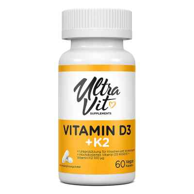 UltraVit Vitamin D3 4000IU + K2 Kapseln
