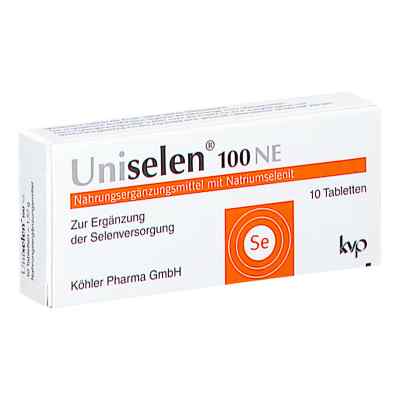 Uniselen 100 Ne Tabletten 1X10 stk von Köhler Pharma GmbH PZN 05747494