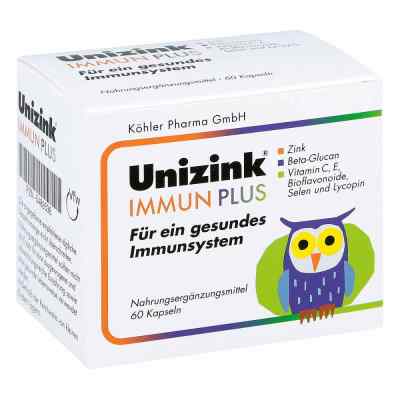 Unizink Immun Plus Kapseln 1X60 stk von Köhler Pharma GmbH PZN 05489336