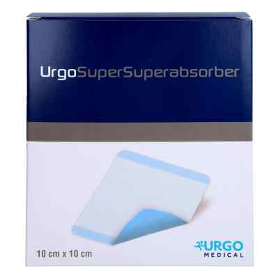 Urgosupersuperabsorber 10x10 cm Verband 25 stk von Urgo GmbH PZN 10823961