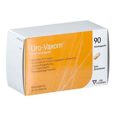 Uro Vaxom Hartkapseln 90 stk von OM Pharma SA PZN 03389702