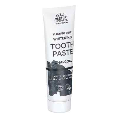 Urtekram Toothpaste Charcoal Whitening Fluoride