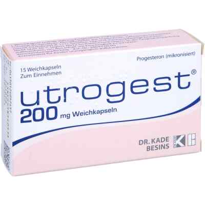 Utrogest 200 mg Weichkapseln 15 stk von Besins Healthcare Germany GmbH PZN 12405245