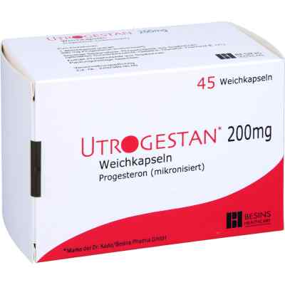 Utrogestan 200 mg Weichkapseln 45 stk von EMRA-MED Arzneimittel GmbH PZN 15390426