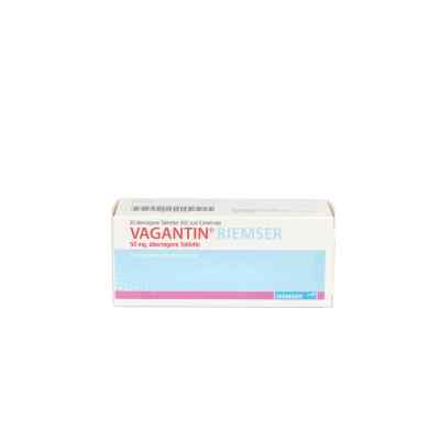 Vagantin Riemser 50 mg überzogene Tabletten 50 stk von DERMAPHARM AG PZN 10985818