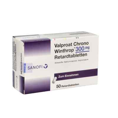 Valproat chrono Winthrop 300 mg Retardtabletten 50 stk von Sanofi-Aventis Deutschland GmbH PZN 00999104